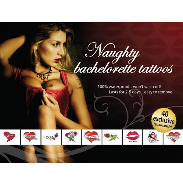 Naughty Bachelorette Adult Body Art E21252