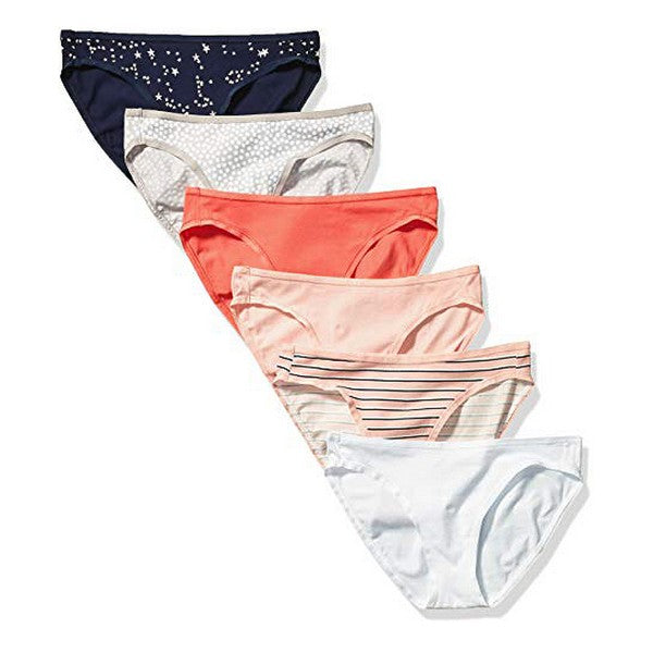 Trosor Bikini Bomull Elastiska band Storlek L (6 pcs) (Refurbished A+)
