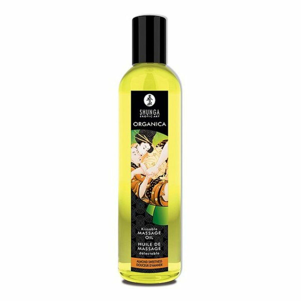 Ekologisk massageolja med mandelarom (Almond Sweetness) Shunga SH1112
