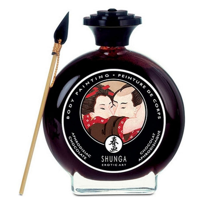 Kroppsfärg Shunga 6500_13482 Choklad (100 ml) (100 ml)