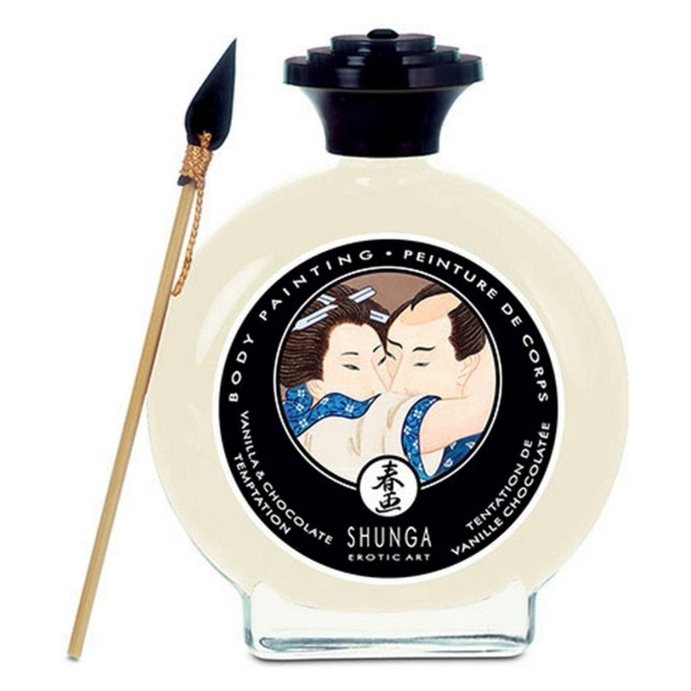 Kroppsfärg Shunga SH-7001 Vanilj Choklad (100 ml)