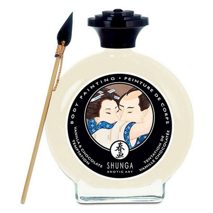 Kroppsfärg Shunga SH-7001 Vanilj Choklad (100 ml)
