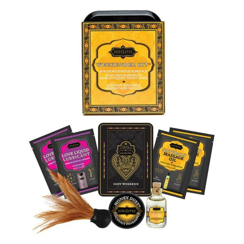 Lustask Large Pleasure Kit Weekender Coconut Pineapple Kama Sutra