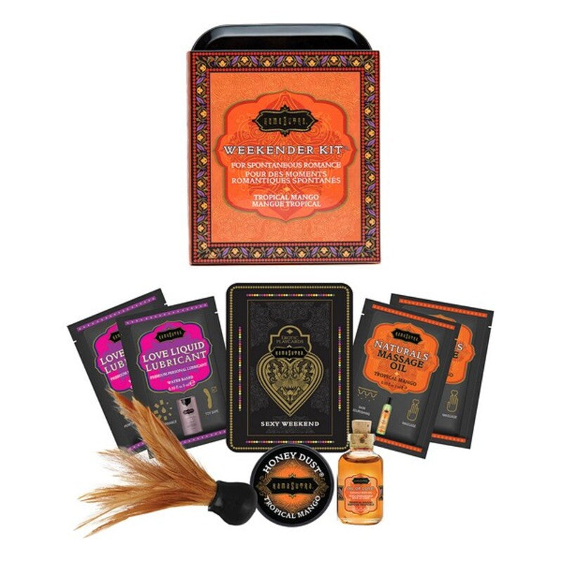 Lustask Large Pleasure Kit Weekender Tropical Mango Kama Sutra