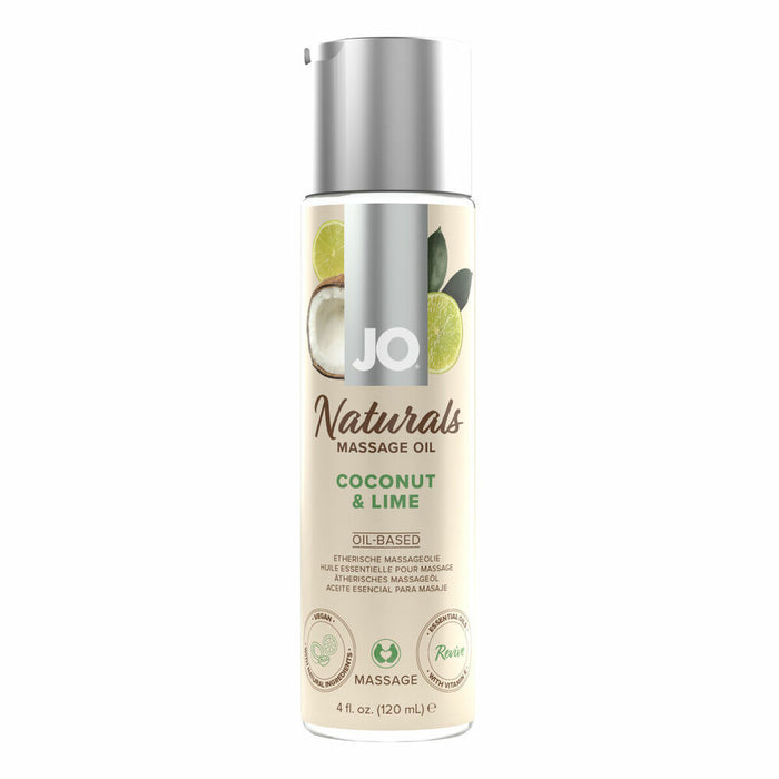 Erotisk Massageolja System Jo Coconut & Lime (120 ml)