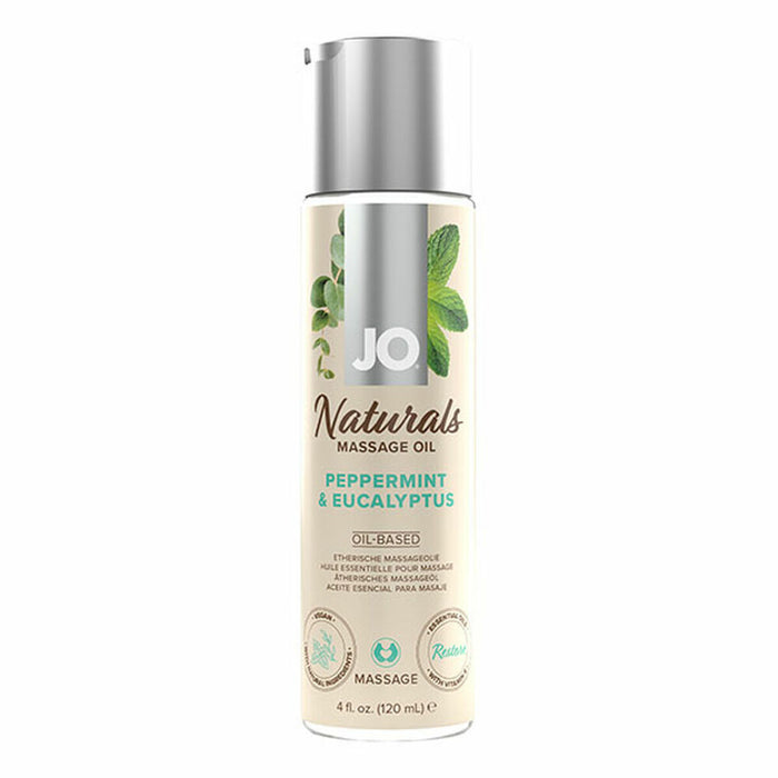 Erotisk Massageolja System Jo Peppermint & Eucalyptus (120 ml)