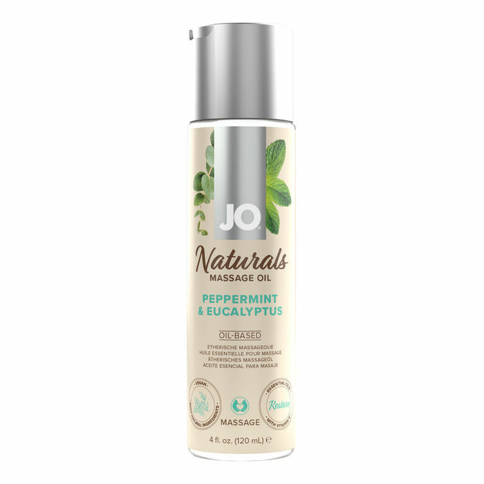 Erotisk Massageolja System Jo Peppermint & Eucalyptus (120 ml)