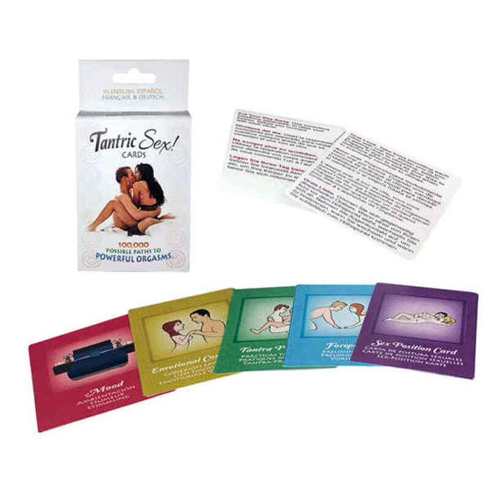 Kortspel Tantric Sex Cards Kheper Games (ES- EN-DE-FR)