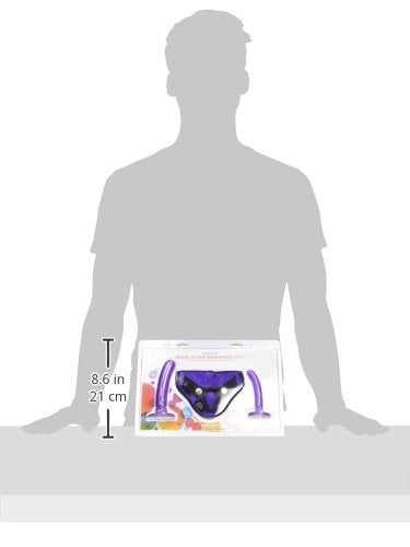 Nybörjarsele Bend Over, mörklila Tantus 4008