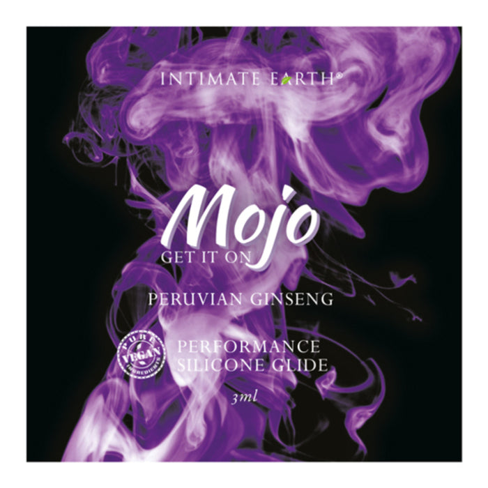 Silikonbaserat glidmedel Intimate Earth  Mojo Peruvian Ginseng (3 ml)