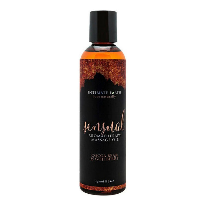 Massageolja Sensual 240 ml Intimate Earth Söt (40 ml) (240 ml)
