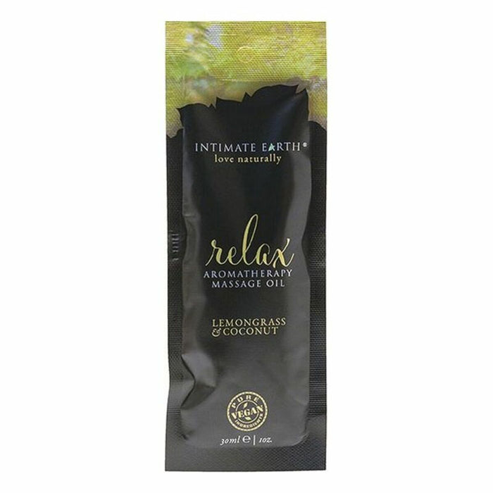 Erotisk Massageolja Intimate Earth Relax Citron (30 ml)