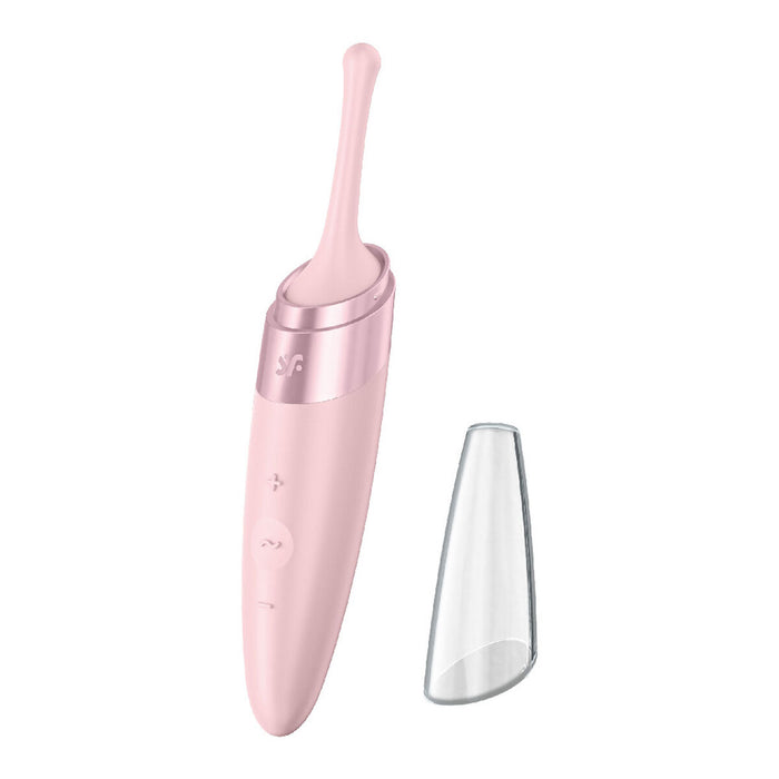 Krökt klitorisvibrator Curve Satisfyer Rosa