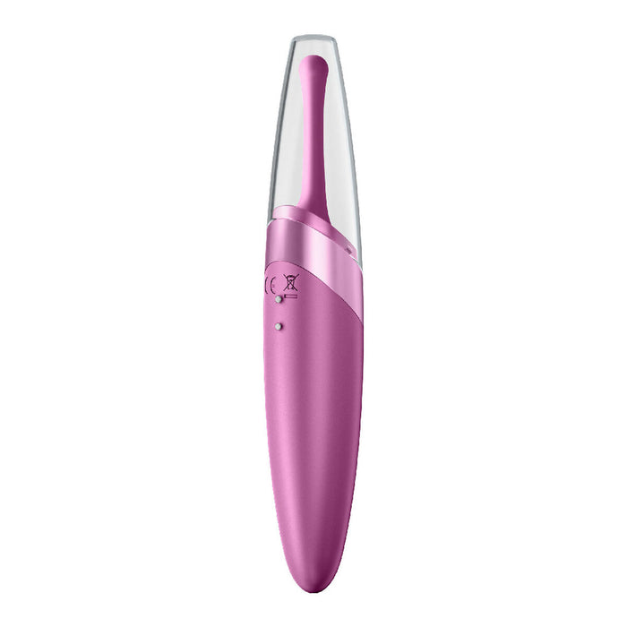 Krökt klitorisvibrator Curve Satisfyer Cerise