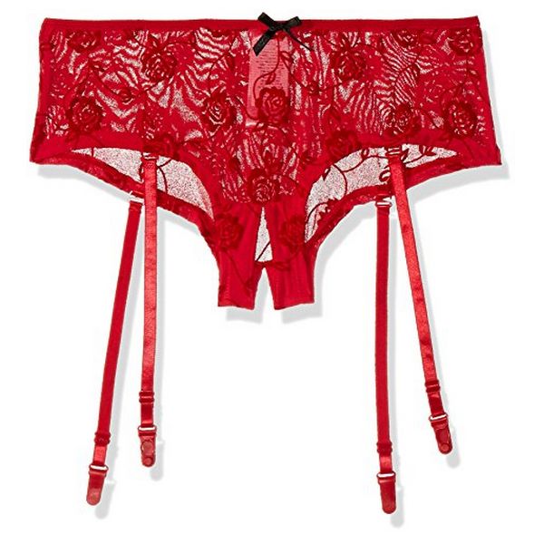 Röd Ros Grenlös Boyshort Trosa S Baci Lingerie BW3122-REDS
