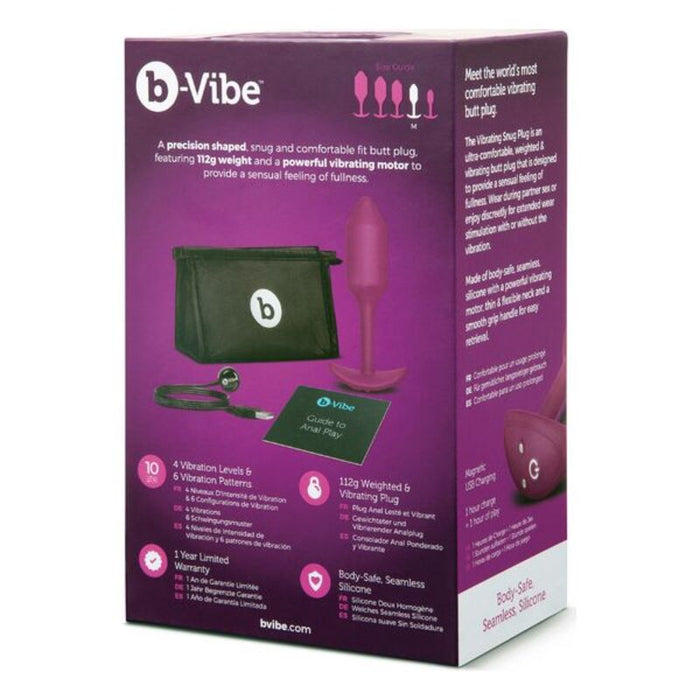 Analplugg Snug M B-Vibe