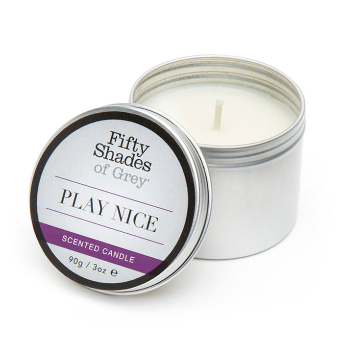 Massageljus Fifty Shades of Grey Play Nice Vanilla (90 g)