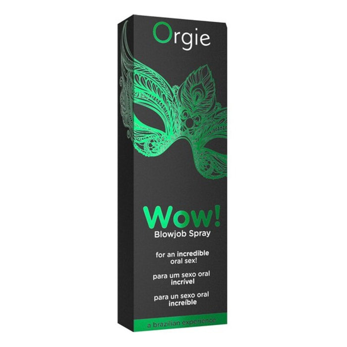 Stimulerande Oral Gloss Orgie Eukalyptus Mint (10 ml)