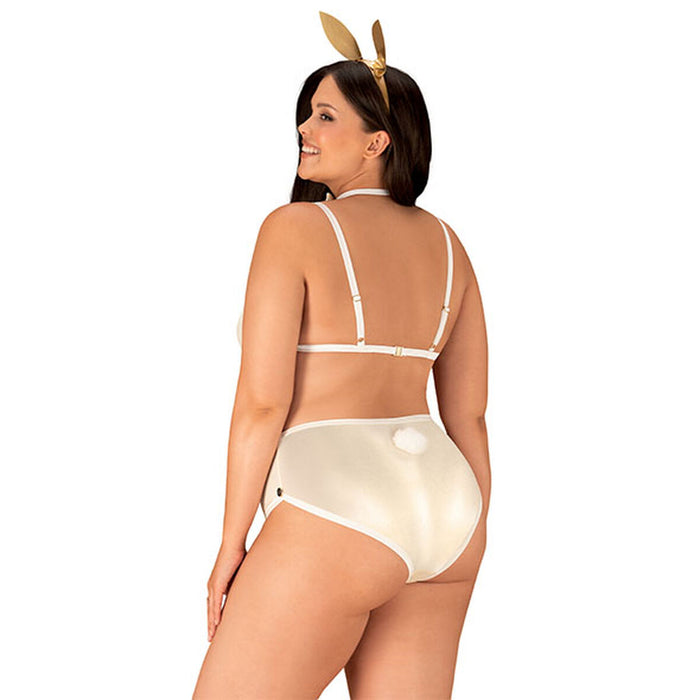 Set med underkläder Obsessive Neo Goldes Pärla