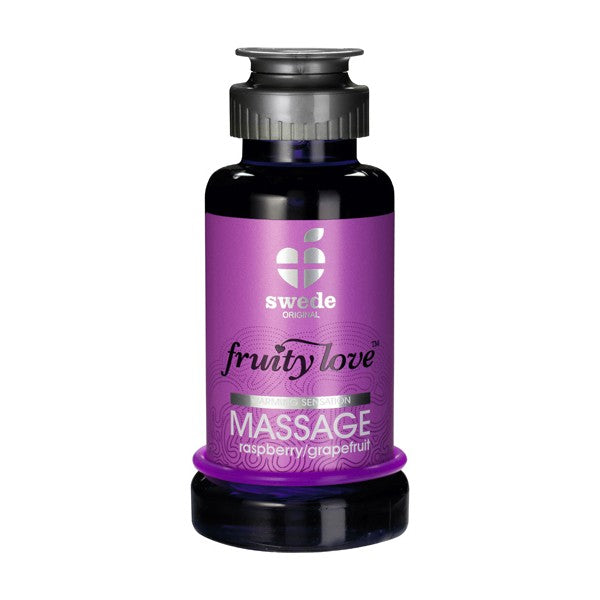 Massageolja Fruity Love Raspberry Swede
