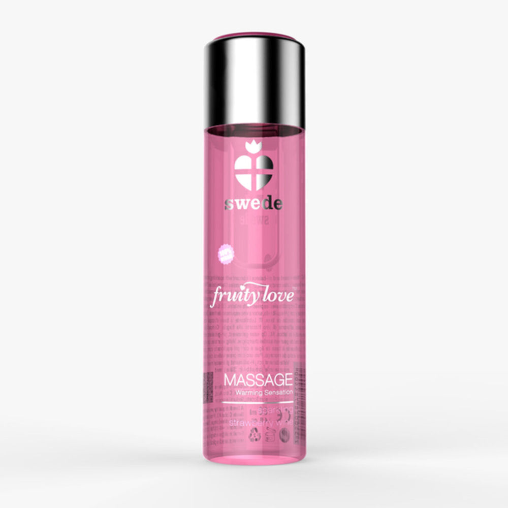 Massagelotion Fruity Love Massage Sparkling Strawberry Wine Swede (120 ml)