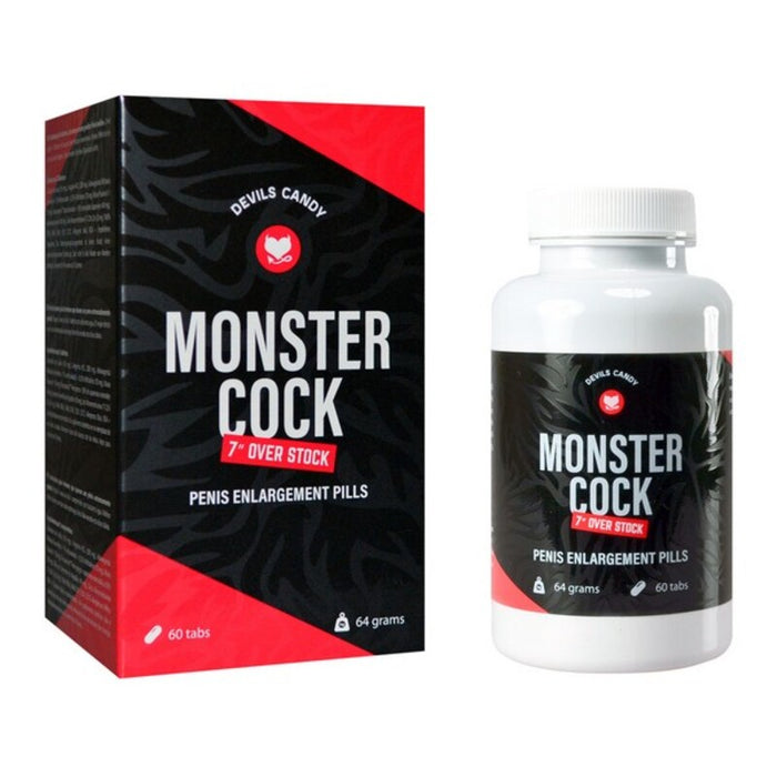 Tabletter för penistillväxt Monster Cock Devils Candy