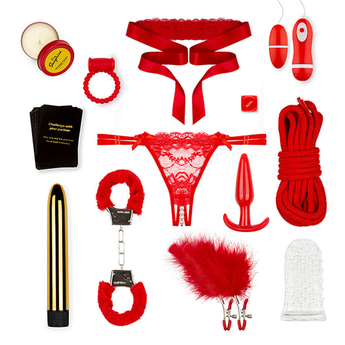 Lustask Large Pleasure Kit Loveboxxx Sexy Surprise (14 pcs)