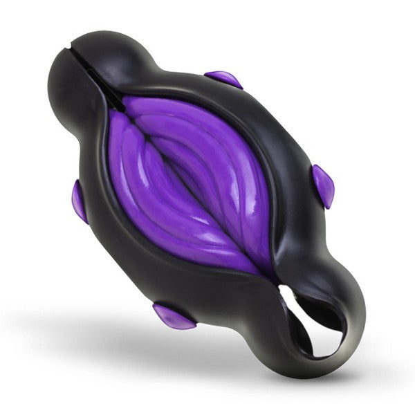 VerSpanken | Foam Masturbator  Wavy (Lila) Big Teaze Toys BT10522