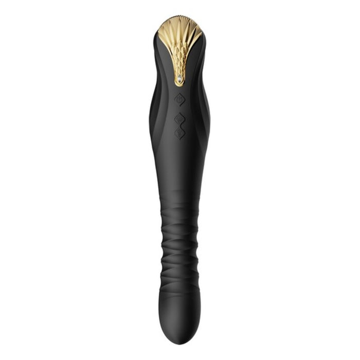 Vibrator King Thruster Obsidian Zalo Svart