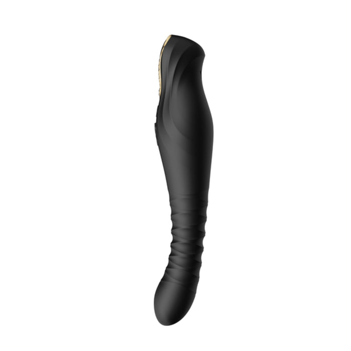 Vibrator King Thruster Obsidian Zalo Svart