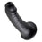 Dildo Cock, 6 tum, svart King Cock 12503