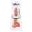 Dildo Cock, 10 tum, med pung, hudfärgad King Cock 12526