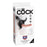 Harness strap-on med 6 tums kuk, hudfärgad King Cock NS7068
