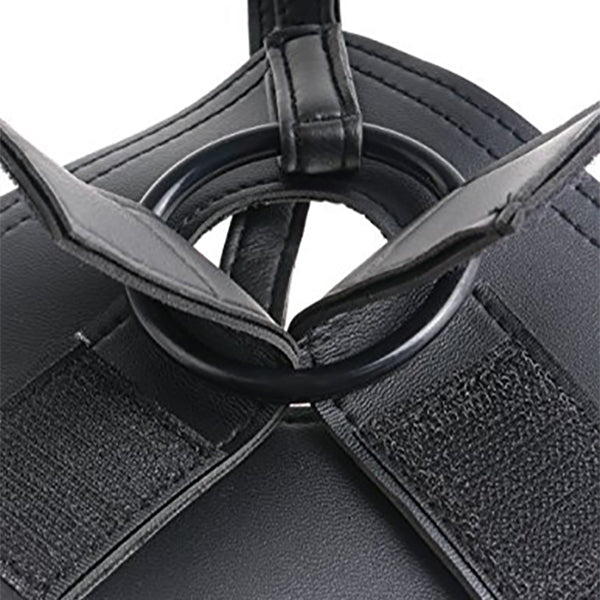 Harness strap-on med 6 tums kuk, hudfärgad King Cock NS7068