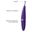 G-spotvibrator Zumio Spirotip Lila