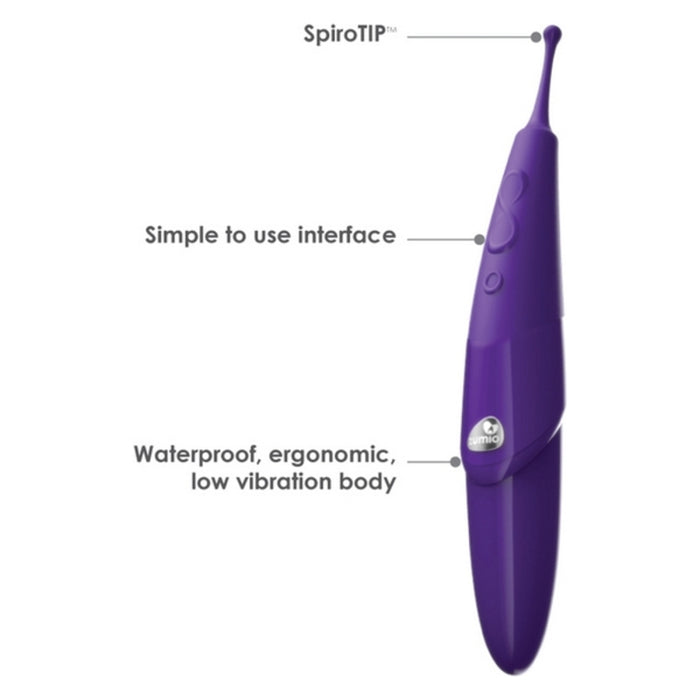 G-spotvibrator Zumio Spirotip Lila
