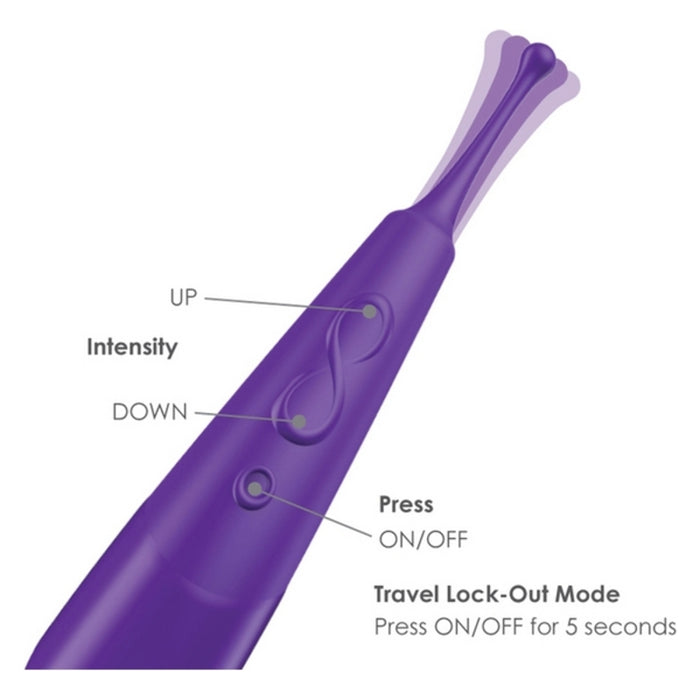 G-spotvibrator Zumio Spirotip Lila