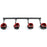 Spread the Love Bar Sportsheets Saffron Spreader Bar & Cuff Set Konstläder Justerbar Vegan