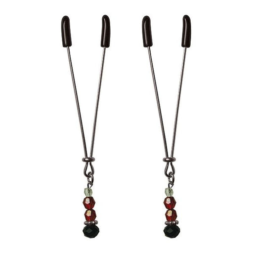 Vårtklämmor Ruby Black Sexperiments SS510-82