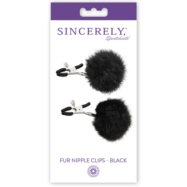 Sincerely Fur Bröstvårtsklämmor Sportsheets