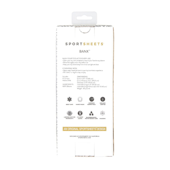 Dildo Nexus Banx Hollow Sheath Sportsheets (Ø 9,5 cm)