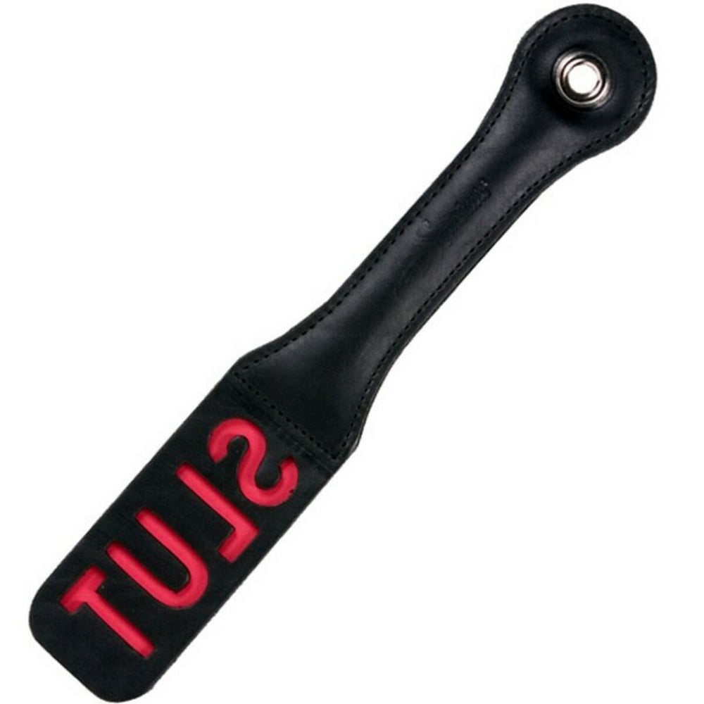 Leather Impression Paddle Slut Sportsheets 3014