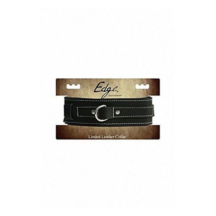 Edge Läderhalsband med söm Sportsheets 80252
