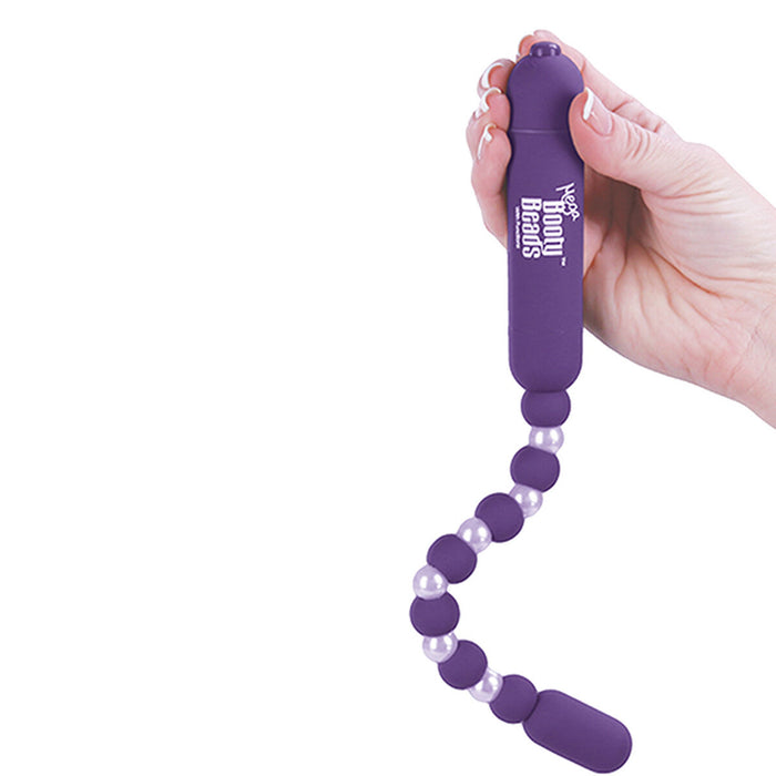 Vibrerande anuspropp PowerBullet Mega Booty Beads with 7 Functions Violet
