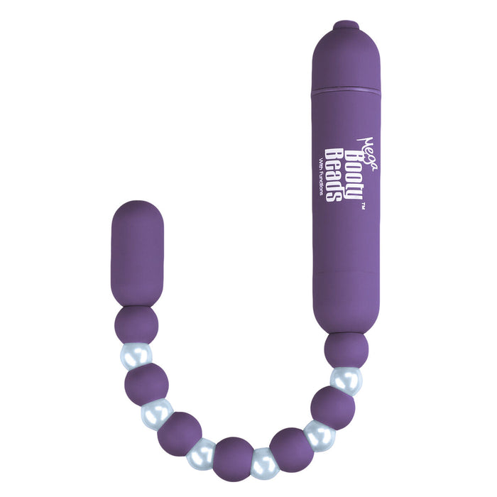 Vibrerande anuspropp PowerBullet Mega Booty Beads with 7 Functions Violet