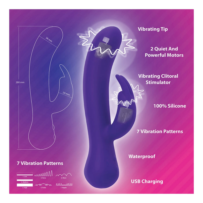 Kanindildo  The Majestic Swan Purpur