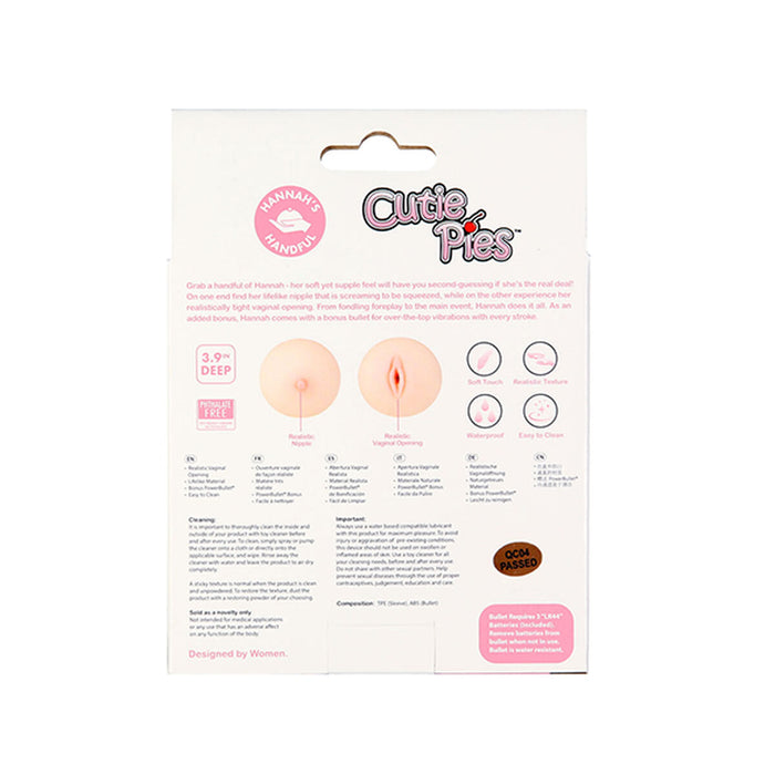 Masturberingsapparat CutiePies  Hannah's Handful