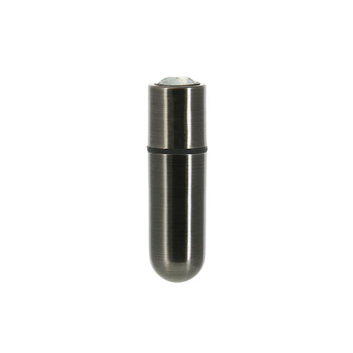 Patronvibrator PowerBullet Crystal 9 Gun metal