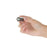 Patronvibrator PowerBullet Crystal 9 Gun metal