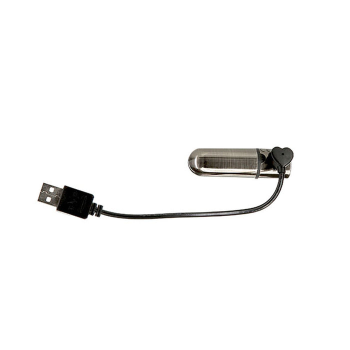 Patronvibrator PowerBullet Crystal 9 Gun metal